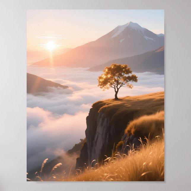 Poster Celestial Highlands Morning (Frente)
