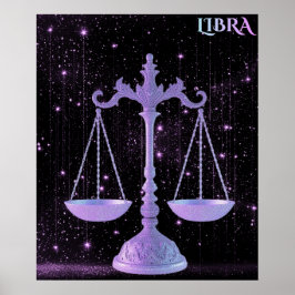 Poster Celestial Libra – Astrology Art