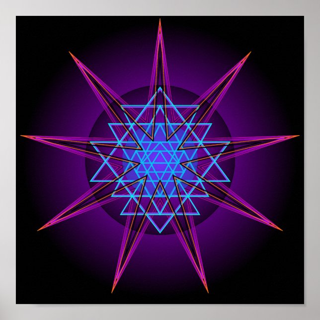 Póster Celestial Might (Frente)