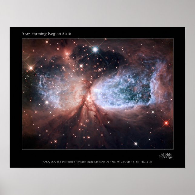 Póster Celestial Snow Angel (Frente)