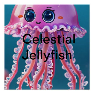 Póster Cellyfish Celestial