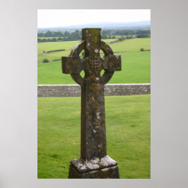 Poster Celtic Cross Ireland