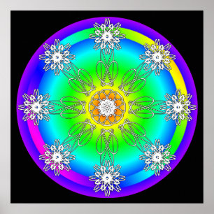 Poster Celtic Mandala