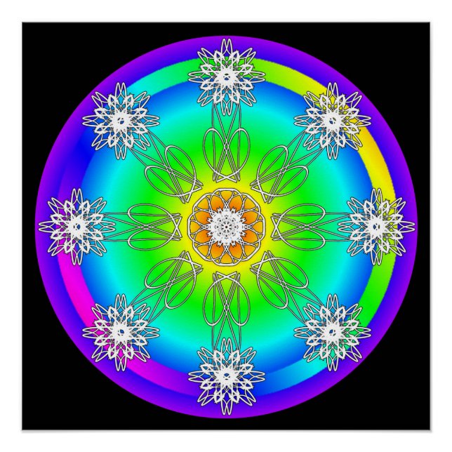 Póster Celtic Mandala Glossy Poster (Frente)