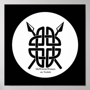 Poster Celtic Shield, MeWarriorWoman no Twitch