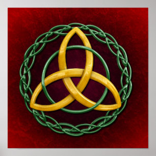 Póster Celtic Trinity Knot