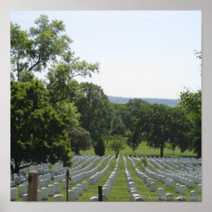 Póster Cemitério de Arlington