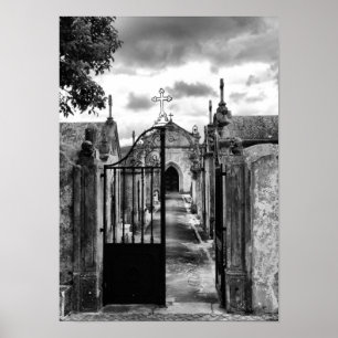 Póster Cemitério de Porto de MOS, Portugal