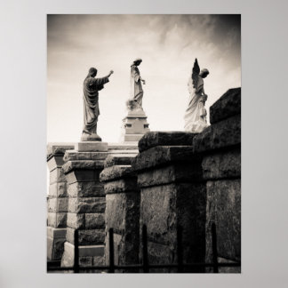 Poster Cemitério Louis, Nova Orleans