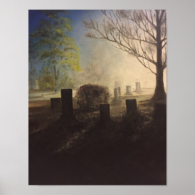 Poster Cemitério pacífico (Frente)