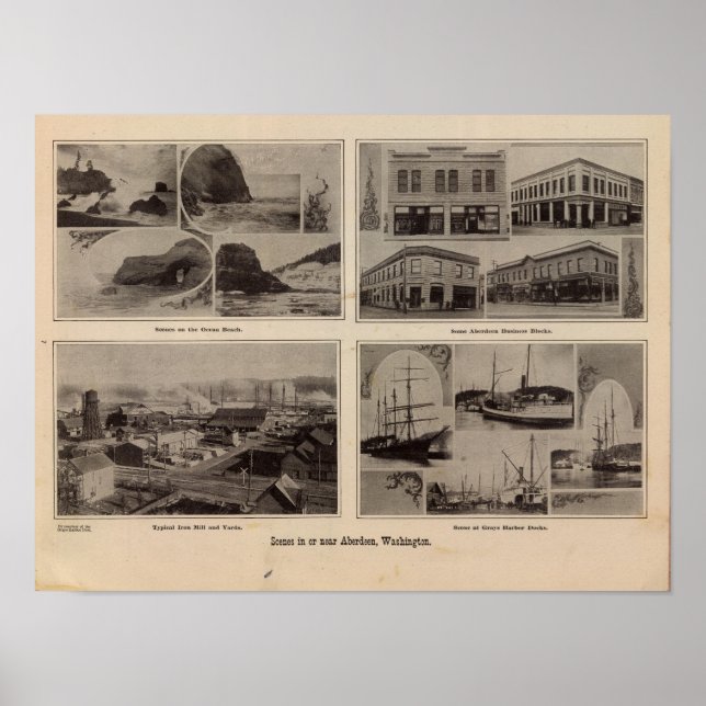 Poster Cena Aberdeen, Lava (Frente)