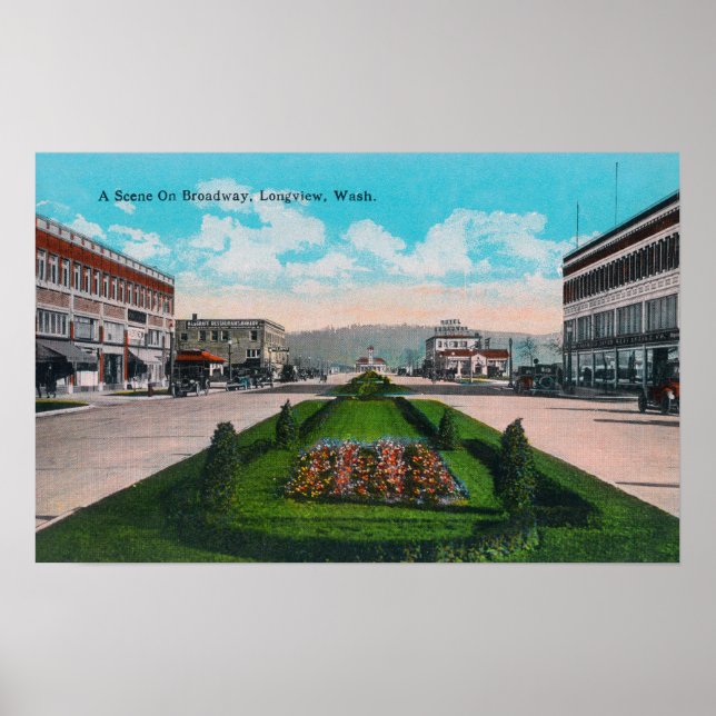 Póster Cena BroadwayLongview, WA (Frente)