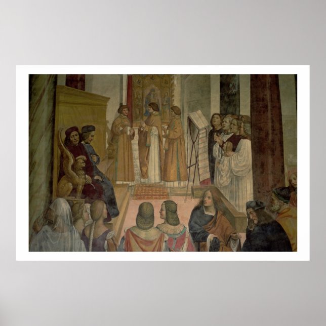 Póster Cena Choral, da Vida das Ruas. (Frente)