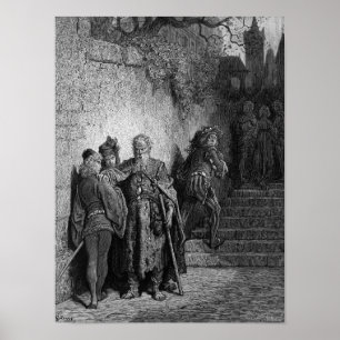 Póster Cena da abertura 'do Rime do antigo