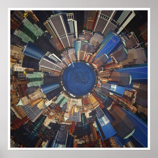 Póster Cena da Cidade ao Redor (Frente)