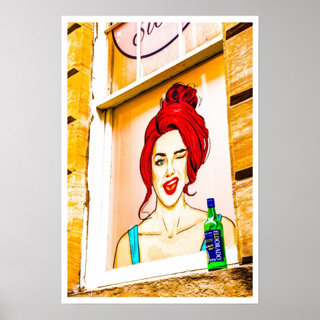 Poster Cena da cidade de Glasgow (Frente)