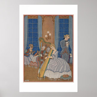 Poster Cena da Harpa de Les Liaisons Dangereuses
