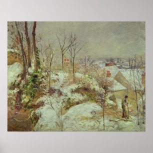Poster Cena da neve