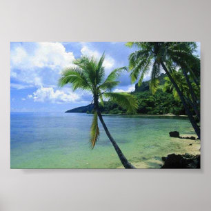 Póster Cena da praia