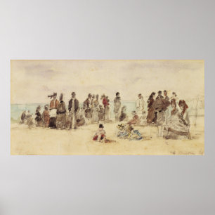 Poster Cena da praia