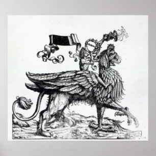 Poster Cena da procissão triunfal de Maximilian