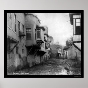 Poster Cena da rua em Damasco, Syria 1895