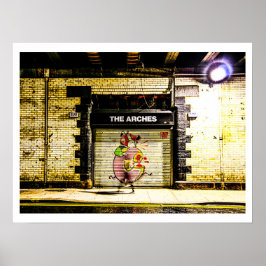 Poster cena da rua Glasgow