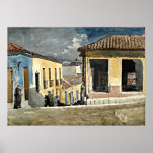 Poster Cena da Rua Santiago de Cuba