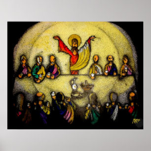 Póster Cena da última ceia/Ultima