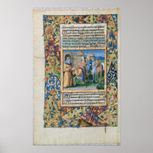 Poster Cena 'das horas de d'Orleans de Louis