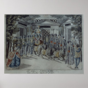 Póster Cena de "A Flauta Mágica"