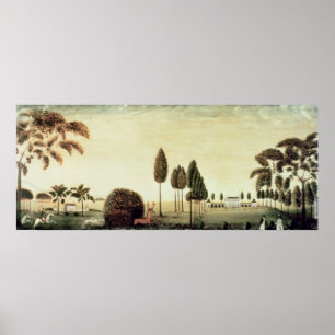 Póster Cena de caça