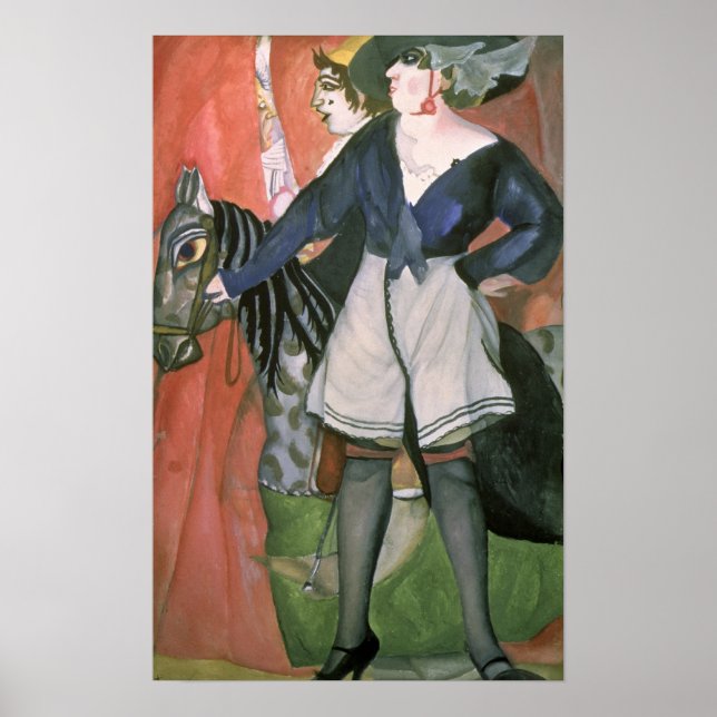Póster Cena de Circo, 1917 (Frente)