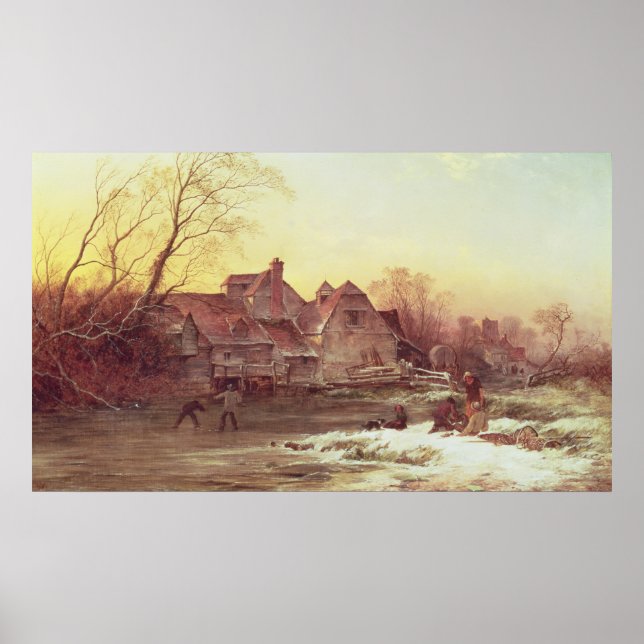 Póster Cena de inverno 2 (Frente)