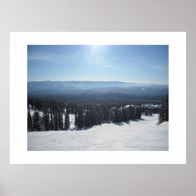 Poster Cena de Inverno em Big White (Frente)