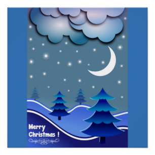 PÓSTER CENA DE INVERNO "MERRY CHRISTMAS"