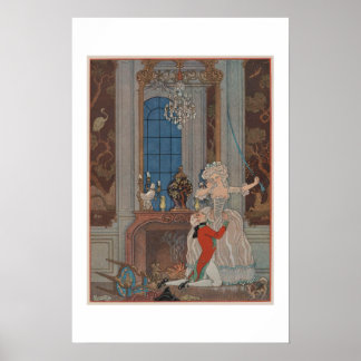 Poster Cena de Les Liaisons Dangereuses ajoelhada
