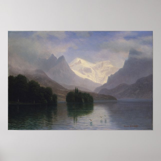 Póster Cena de Montanha (Frente)