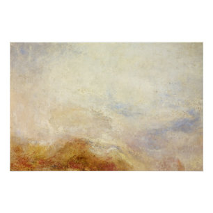 Póster Cena de montanha, Val d'Aosta – Joseph Mallord...