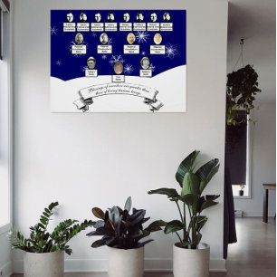 Póster Cena de Neve - Cota de Imagens da Árvore da Famíli