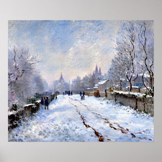 Poster Cena de Neve na Argentina (Frente)