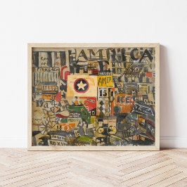 Poster Cena de Nova Iorque | Joaquín Torres-García