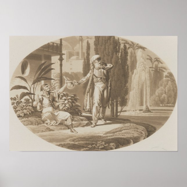 Póster Cena de 'O Casamento de Figaro' (Frente)