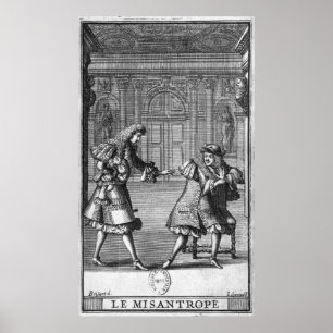 Póster Cena de "O Misantropo"