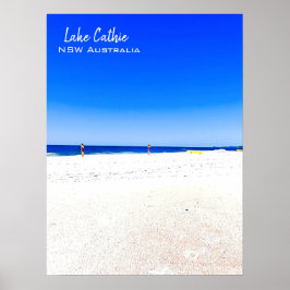 Poster Cena de praia de Port Macquarie, Austrália
