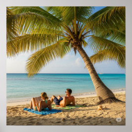 Poster Cena de Praia do Paraíso