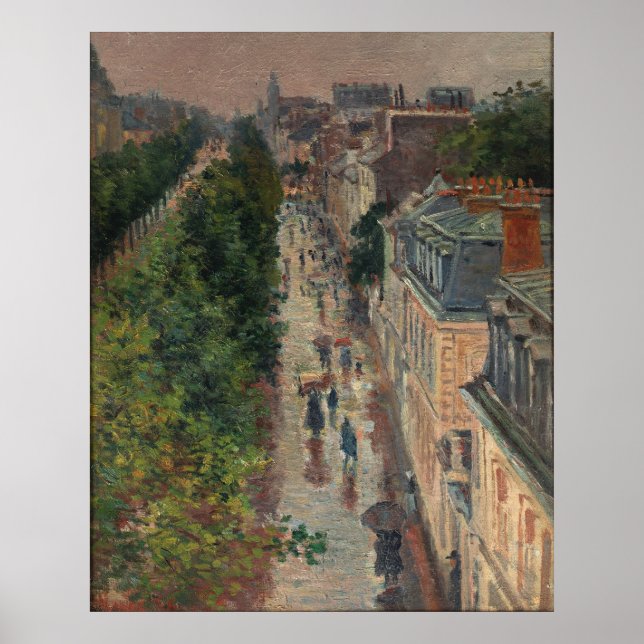 Poster Cena de Rue a Paris (Frente)