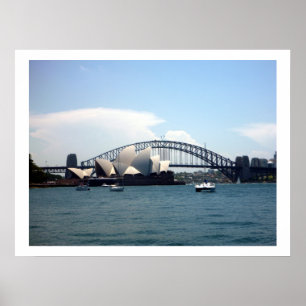 Poster cena de sydney harbor