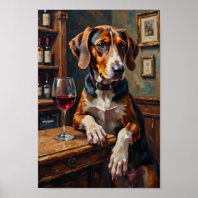 Poster Cena do bar do Foxhound americano (Frente)