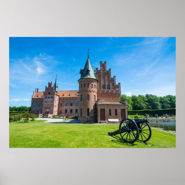 Poster Cena do Castelo Egeskov (Frente)